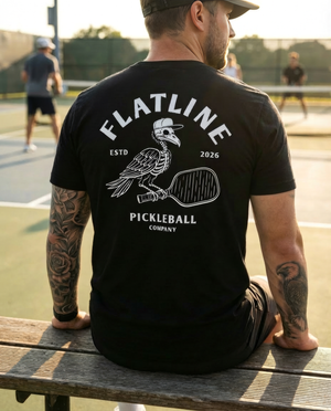 Flatline Trash Bird Unisex Lightweight Shirt