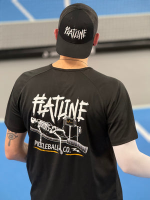 Flatline Retro-Style Trucker Hat